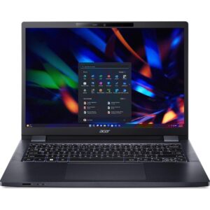 Travelmate p4 tmp414 - 53 - g2 - tco - 56cq intel core 5 120u porttil 35 -6 cm (14 pulgadas) wuxga 16 gb ddr5 - sdram 512 gb ssd wi - fi 6 (802.11ax) windows 11 pro azul