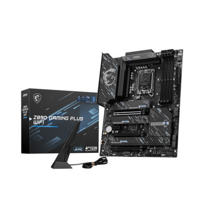 Placa base msi z890 lga 1851 gaming plus wifi atx 4xddr5