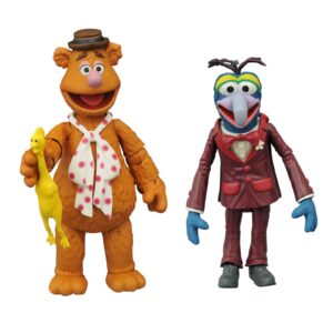 Set de 2 figuras diamond select toys the muppets los tele?ecos gonzo and fozzie