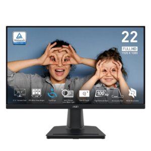 Monitor msi mp225 21.5 pulgadas fhd 100hz