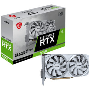 Tarjeta grafica msi rtx 3050 ventus 2x white 8gb oc