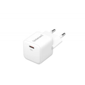 Cargador pared intenso gan w30c usb tipo c blanco