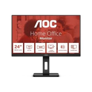 Monitor led 24  aoc 24e3qaf negro