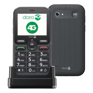 Telefono movil doro leva l10 - 2.4 pulgadas - 4g - grafito