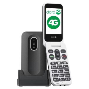 Telefono movil doro leva l20 - 2.8 pulgadas - 4g - negro - blanco