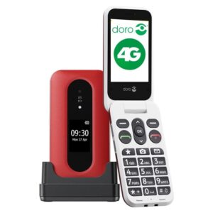 Telefono movil doro leva l30 - 2.8 pulgadas - 4g - rojo - blanco