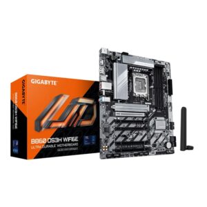 Placa base gigabyte b860 ds3h wifi6e atx -  4x ddr5 - lga1851