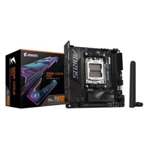 Placa base gigabyte b850i aorus pro m - itx -  4x ddr5 -  4x sata3 am5
