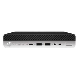 Ordenador reacondicionado mini hp elitedesk 800 g3 - i5 - 7th - 16gb - 512gb ssd - win 10 pro - sin cable trebol