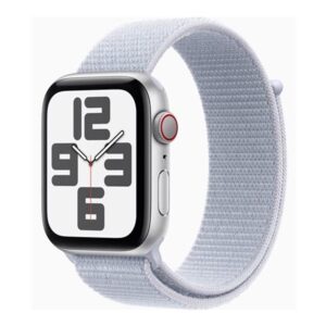Smartwatch apple watch se gps + cell 44mm silver aluminium blue sport loop