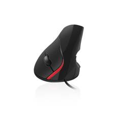 Mouse raton vertical ergonomico ewent ew3156 usb 2.0 -  1000dpi -  negro