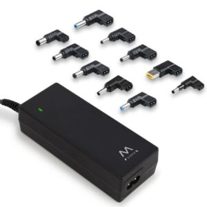 Cargador slim ewent para ordenadores portatiles de 17.3 pulgadas