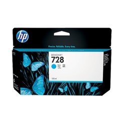 Cartucho tinta hp f9j67a cian n?728