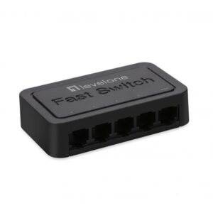 Switch sobremesa level one 5 puertos fast ethernet 10 - 100
