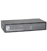 Switch level one 8 puertos 10 - 100 - 1000 no gestion