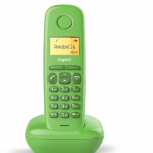 Telefono fijo inalambrico gigaset a170 verde 50 numeros agenda -  10 tonos
