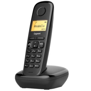 Telefono fijo inalambrico gigaset a270 duo negro 80 numeros agenda -  10 tonos -  manos libres