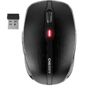Mouse raton cherry inalambrico mw 8 6 botones 3200dpi negro