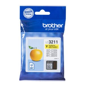 Cartucho tinta brother lc3211y amarillo 200 paginas