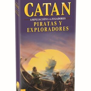 Juego de mesa devir catan piratas y exploradores 5 - 6 jugadores