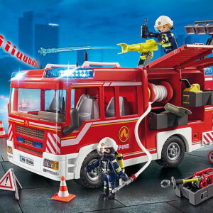 Playmobil ciudad accion -  camion de bomberos