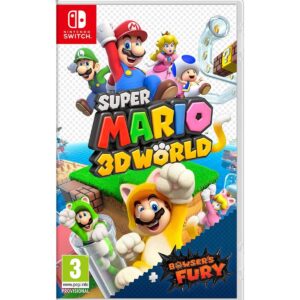 Juego nintendo switch -  super mario 3d world + bowsers fury