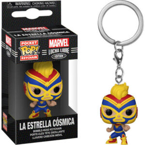 Funko pop keychain llavero marvel luchadores capitana marvel 53894