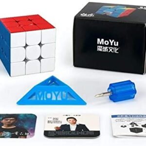 Cubo de rubik moyu meilong 3x3 magnetico stk