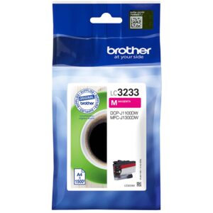 Cartucho tinta brother lc3233m magenta 1500 p?ginas