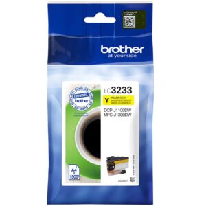 Cartucho tinta brother lc3233y amarillo 1500 p?ginas