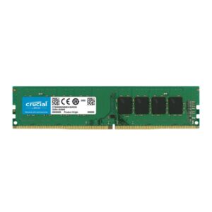 Memoria ram ddr4 32gb crucial - dimm - 3200 mhz - pc4 25600 cl22