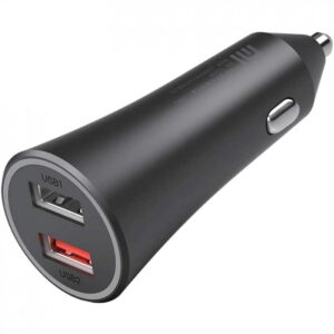 Cargador de coche xiaomi mi car charger -  usb x2 -  37w