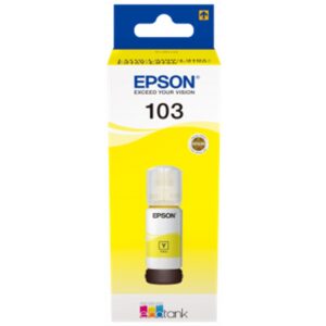 Cartucho ecotank epson 103 amarillo ink botella para l3110 -  l3150 -  l3111 -  l3151