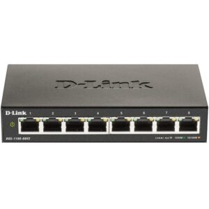 Switch d - link 8 puertos 10 - 100 - 1000 gestionable easysmart