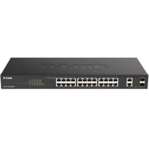 Switch d - link 26 puertos gestionable gigabit poe 2 sfp