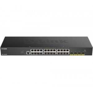 Switch d - link 28 puertos gestionable 24 gigabit ethernet 10 - 100 - 1000 4 sfp l3 lite