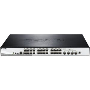 Switch d - link 28 puertos gestionable 24 10 - 100 - 1000 poe 4 sfp