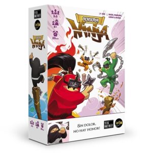 Juego de mesa de cartas academia ninja