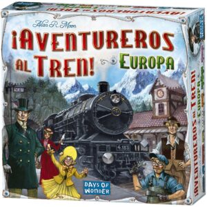 Juego de mesa asmodee ?aventureros al tren! europa pegi 8