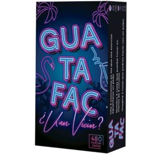 Juego de mesa asmodee guatafac ?unos vicios? pegi 16