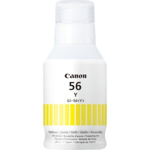 Botella tinta canon gi - 56y amarillo 135ml 14881 paginas