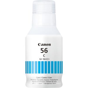 Botella tinta canon gi - 56c cian 135ml 15755 paginas