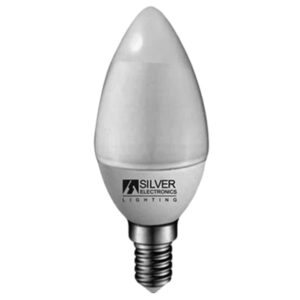 Bombilla led silver electronic eco vela 5w=35w -  e14 -  3000k -  436 lm -  160? -  luz calida -  a+