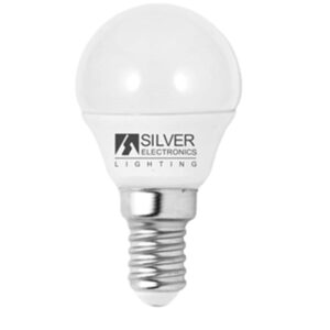 Bombilla led silver electronic eco esferica 5w=35w -  e14 -  3000k -  436 lm -  160? -  luz calida -  a+