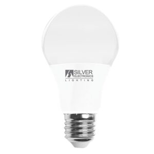 Bombilla led eco decorativa silver electronics estandar 15w=100w -  e27 -  5000k -  1600 lm -  180? -  luz blanca -  a+