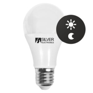 Bombilla led sensor silver electronics estandar 10w=70w -  e27 -  3000k -  810 lm -  140? -  luz calida -  a+