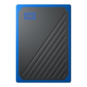 Disco duro externo ssd wd western digital 500gb my passport go usb 3.0 cobalto