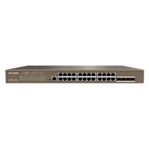 Switch ip - com g5328p - 24 - 410w 24 puertos poe gestionable