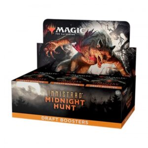 Juego de cartas caja de cartas wizards of the coast magic the gathering draft booster innistrad midnight hunt 36 sobres ingles