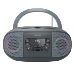 Radio cd fonestar boom - go - g usb gris